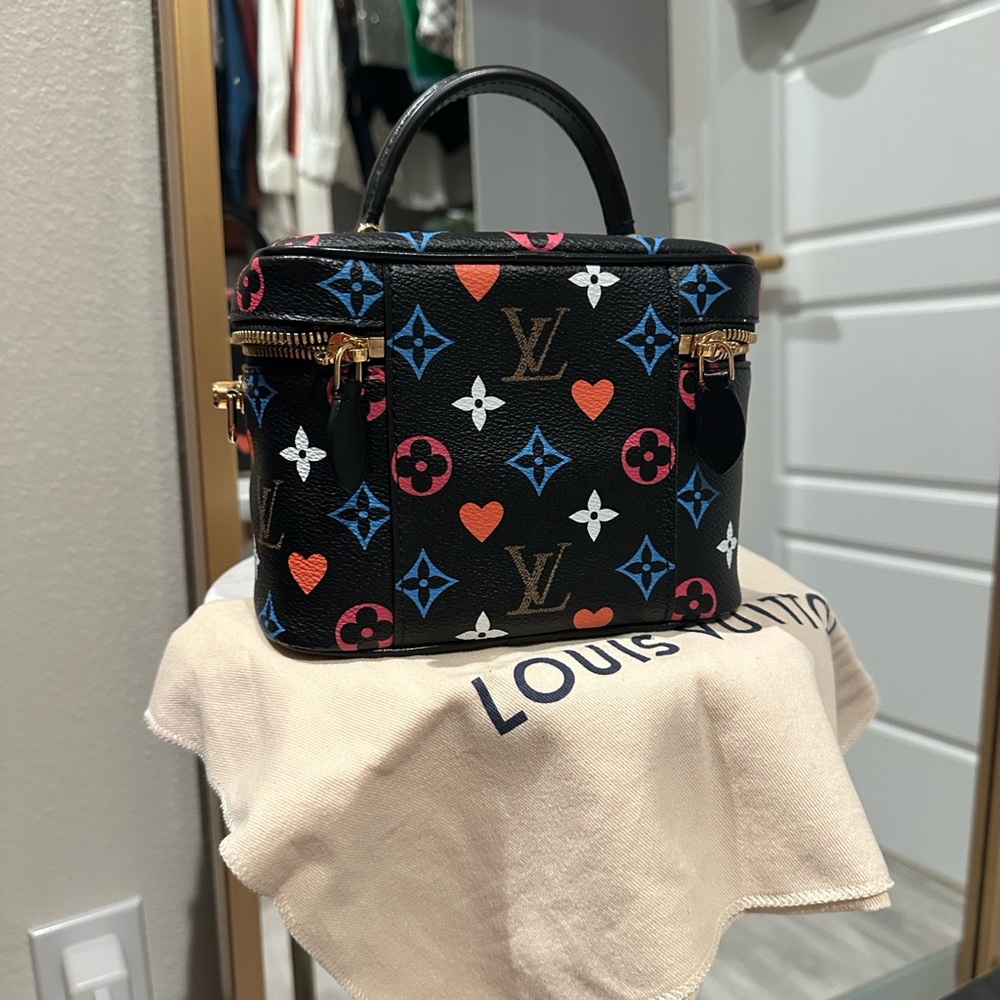 Louis Vuitton Vanity Handbag Limited Edition Game On Multicolor Monogram PM - Picture 7 of 11